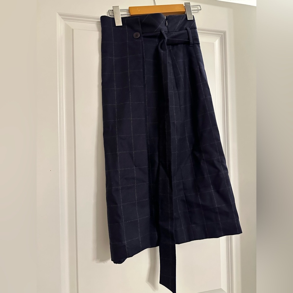 Aritzia Babaton Atelier Wool Midi Skirt size 4